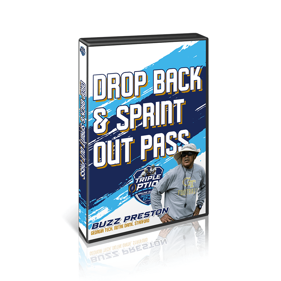 Drop Back & Sprint Out Pass – Buzz Preston