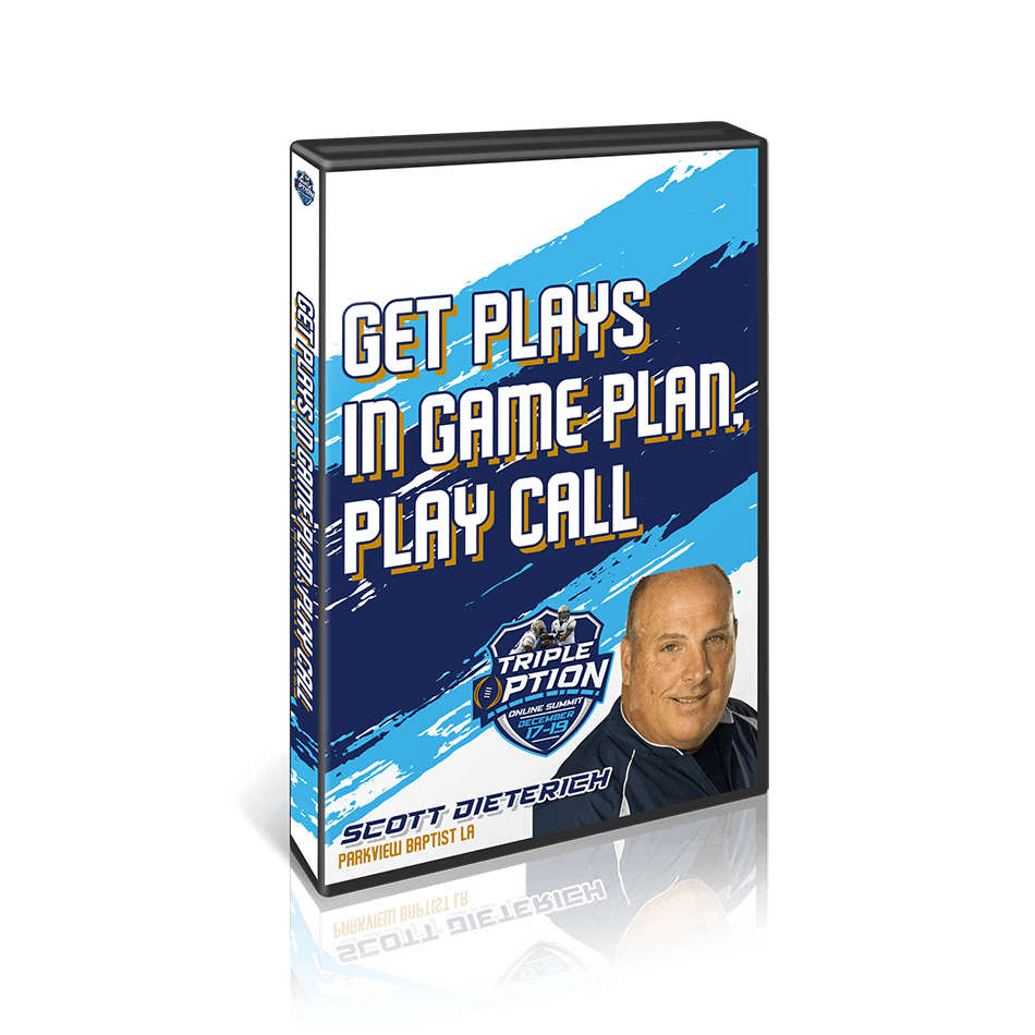 Get Plays in Game Plan, Play Call – Scott Dieterich