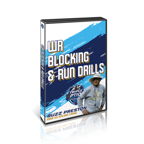 WR Blocking & Run Drills – Buzz Preston