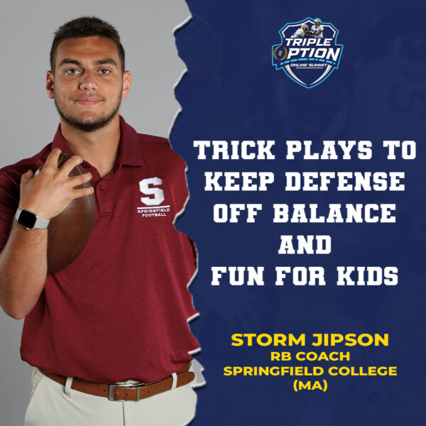 Trick Plays to keep defense off balance and fun for kids - Storm Jipson